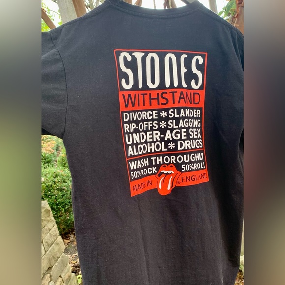 ROLLING STONES tee by Rock Yeah  BAND TEE Sz. XL 🌟HP🌟 - Picture 7 of 11